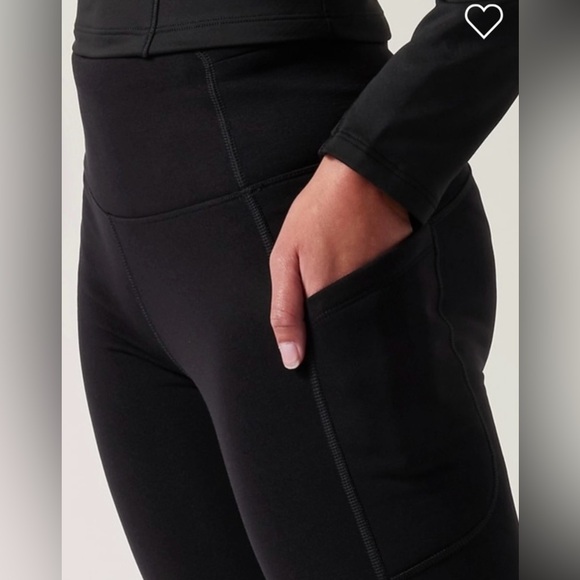 Athleta Altitude Stash Tight Pants Size M - Picture 3 of 7